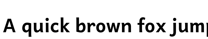 Preview of Quebec Bold font