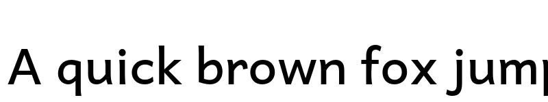 Preview of Quebec SemiBold font