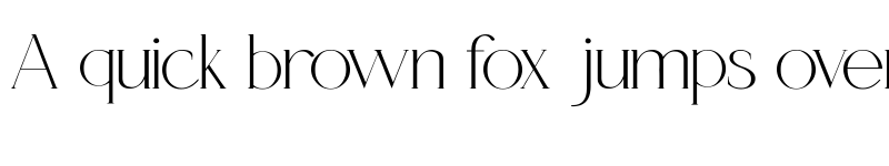 Preview of Queensila Regular font