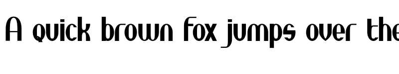 Preview of Quenione Unico Regular font