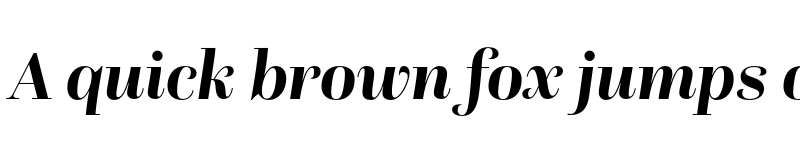 Preview of Questa Grande Bold Italic font