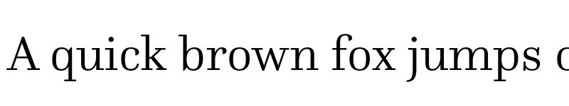 Preview of Questa Light font