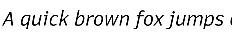 Preview of Queue Book Italic font