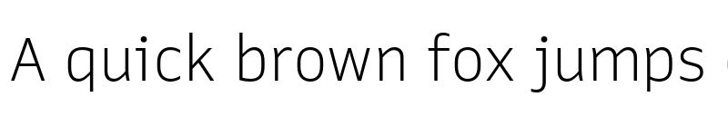 Preview of Queue Light font