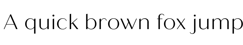 Preview of Quiche Sans Light font