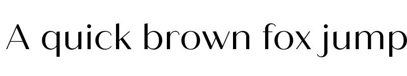 Preview of Quiche Sans Regular font