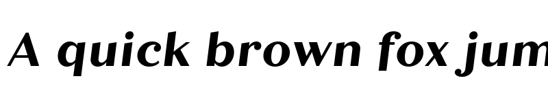 Preview of Quiche Text Bold Italic font