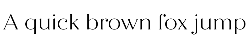 Preview of QuicheFlare-Light Regular font