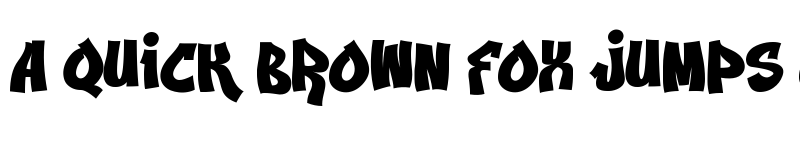 Preview of Quick Blast Regular font