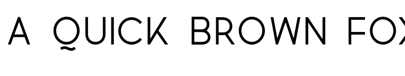 Preview of Quick Regular font