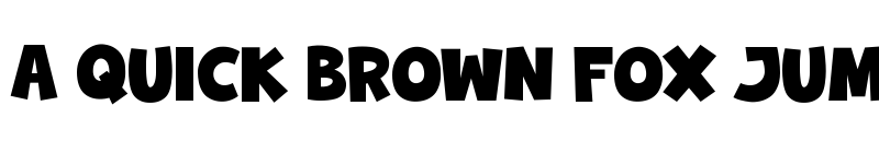 Preview of Quick Zap Regular font