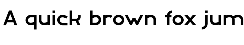 Preview of QUICK-ZIP Regular font