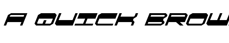 Preview of QuickGear Super-Italic Italic font