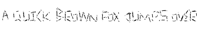 Preview of QuickSlash Regular font