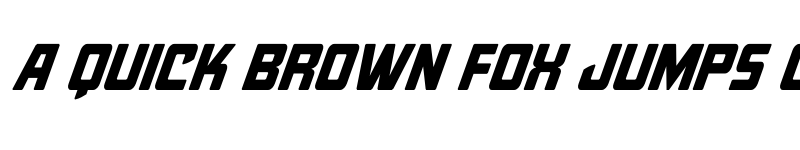 Preview of Quicky Nick Italic Regular font