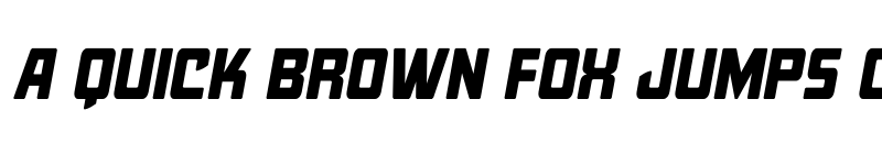 Preview of Quicky Nick Semi-Straight Regular font