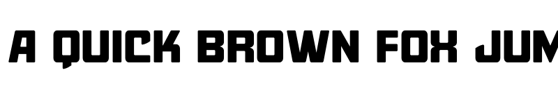 Preview of Quicky Nick Straight Expanded Regular font