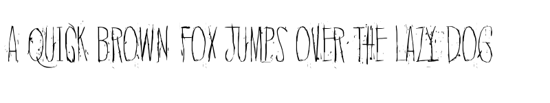Preview of Quiet Horror Story Regular font