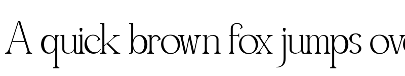 Preview of Quiffed Flicker Regular font