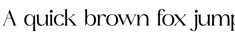 Preview of Quillen Regular font