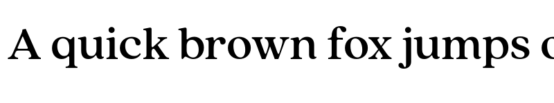 Preview of Quincy CF Medium font