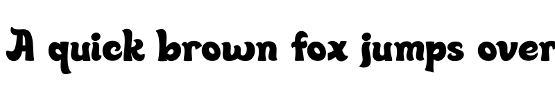 Preview of Quincy Jhons Regular font