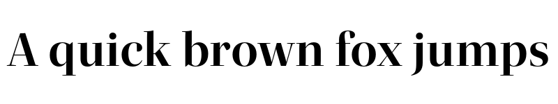 Preview of Quinn Display Bold font