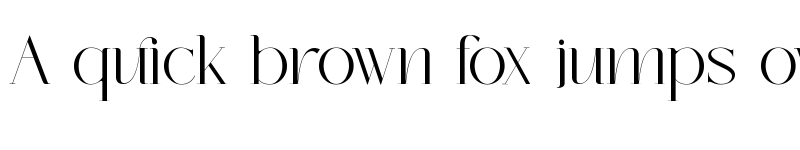 Preview of Quinsi Regular font