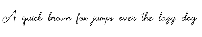 Preview of Quinsky Regular font