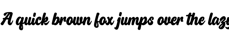 Preview of Quirk Chick Regular font