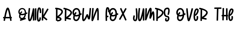 Preview of QUIRKYLAND Regular font