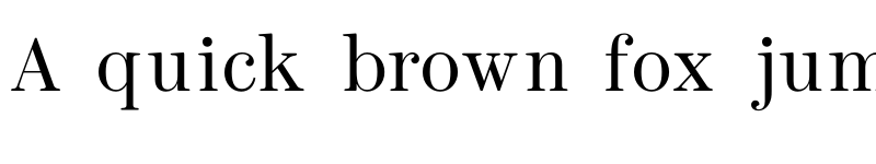 Preview of Quisnue Regular font