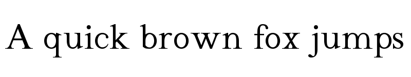 Preview of Quivira Regular font