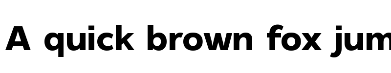 Preview of Quixotic Sans Bold font