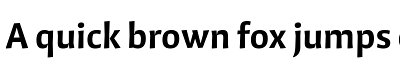 Preview of Quiz Bold font