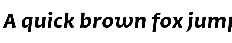 Preview of Quiz Text Bold Italic font