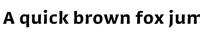 Preview of Quiz Text Bold font