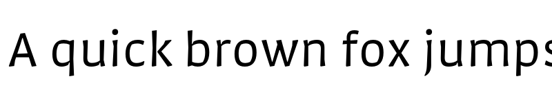 Preview of Quiz Text Regular font