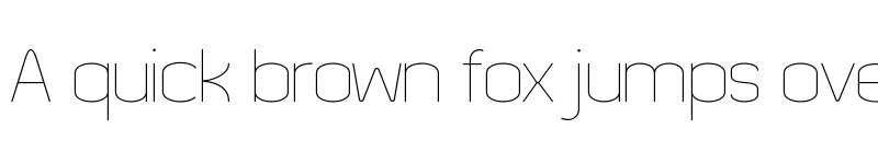 Preview of Quizma Thin Demo font