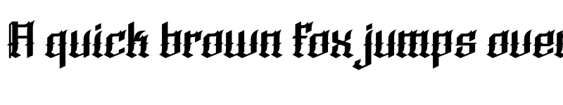 Preview of QUKIHA Regular font