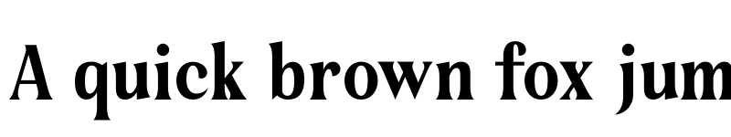 Preview of Qunaden Regular font