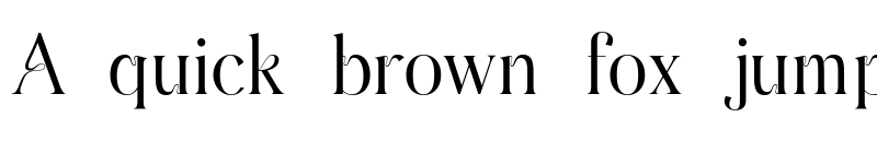 Preview of Quorga Regular font