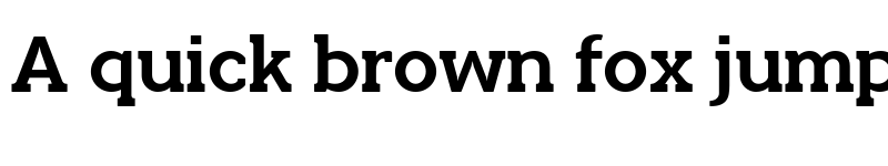 Preview of Quotus Bold font