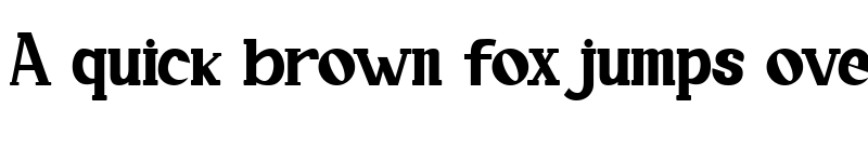 Preview of Quride Regular font