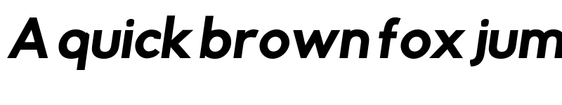 Preview of Rabbid Highway Sign II Obl font