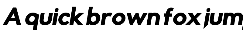 Preview of Rabbid Highway Sign IV BlkObl font