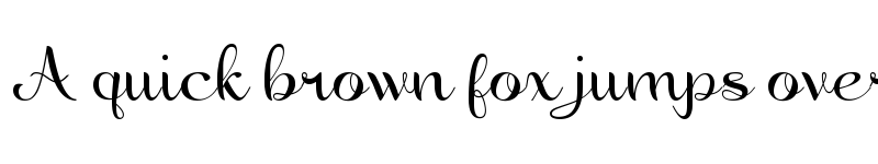 Preview of Rachel Karlie DEMO Regular font