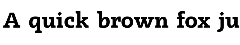 Preview of Radcliffe Display Bold font