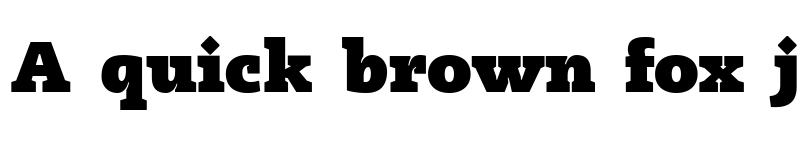 Preview of Radcliffe Display Heavy font