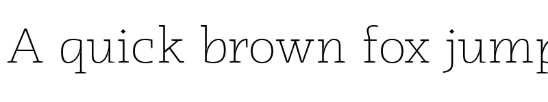 Preview of Radcliffe Display Light font